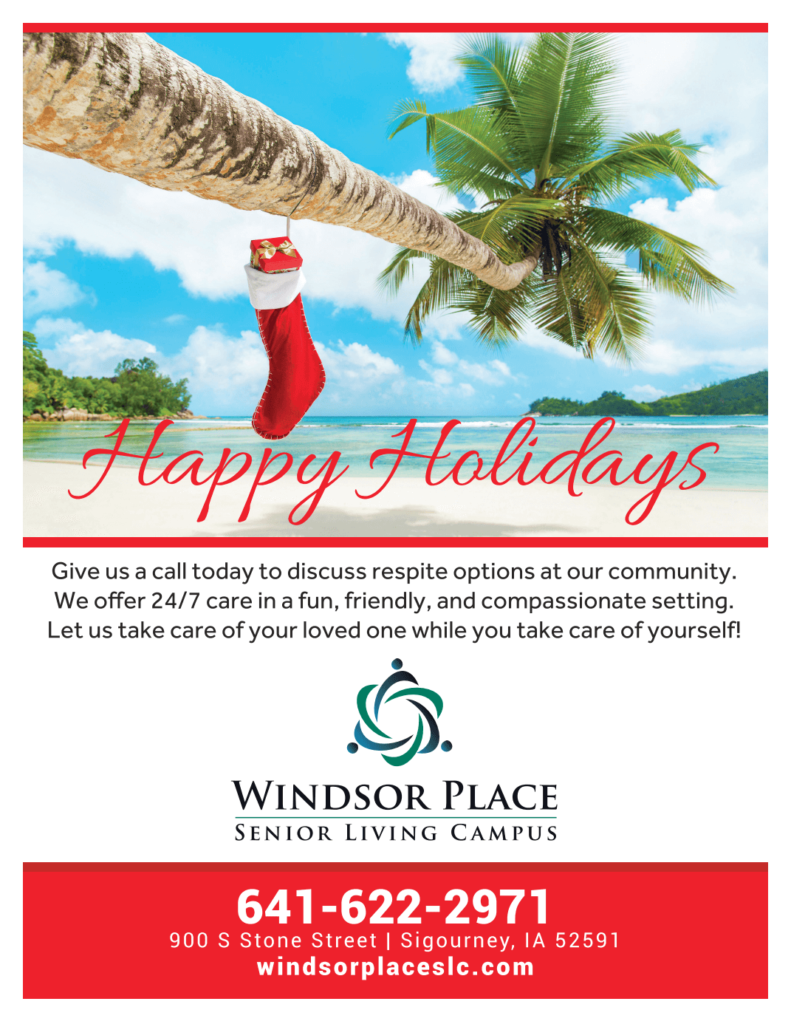 Windsor Place_Happy Holidays Respite_Flyer